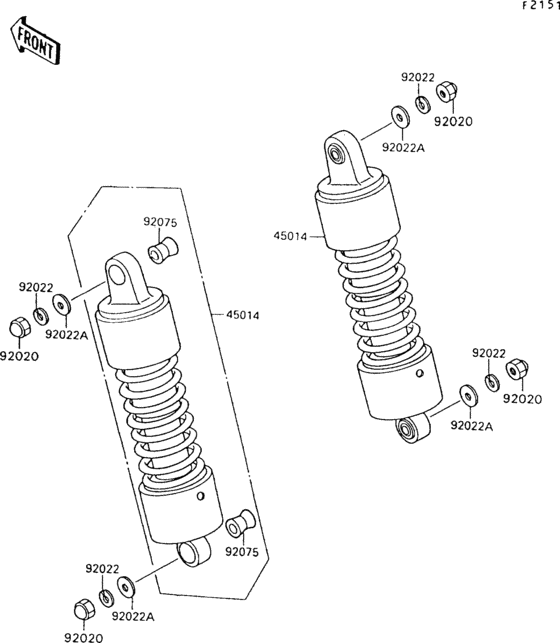 Suspension/shock absorber