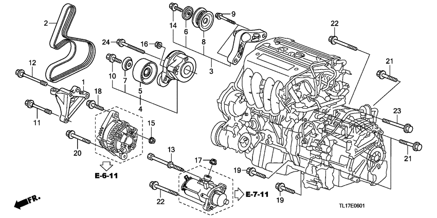 Engine mounting bracket