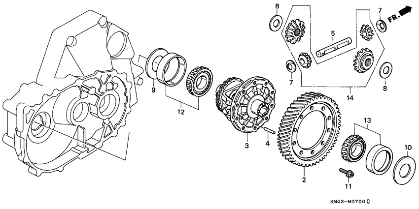 Differential gear