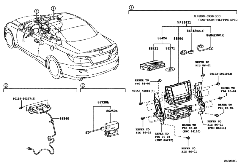 Navigation & Front Monitor Display