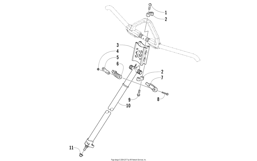 Steering Post Assembly
