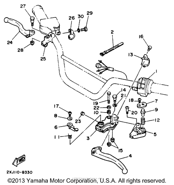 Handle switch & lever