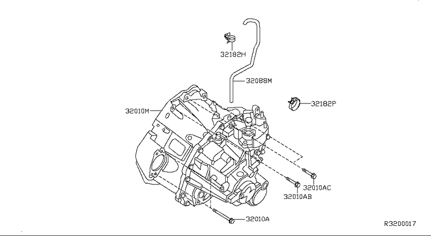 Manual transmission, transaxle & fitting