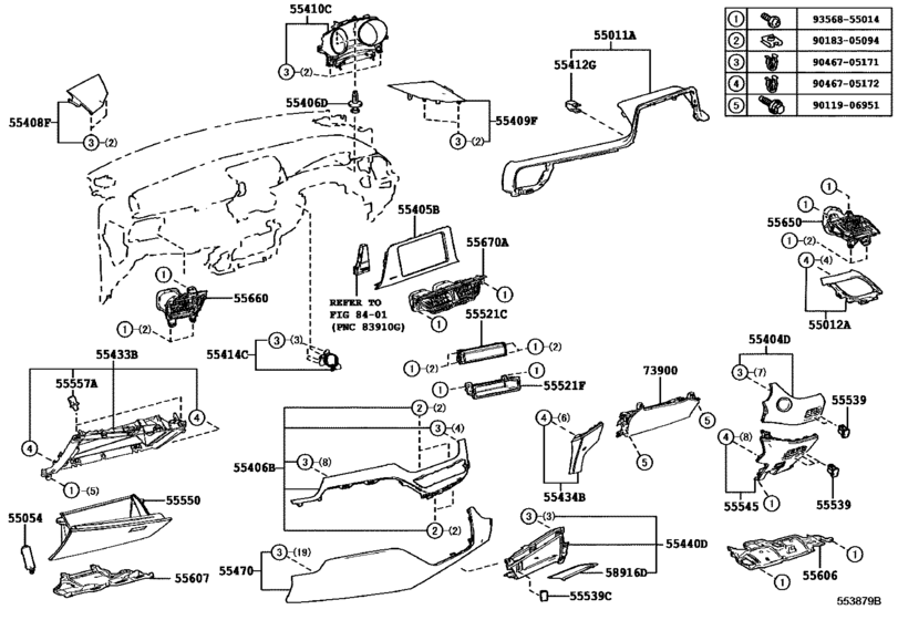 Instrument Panel & Glove Compartment