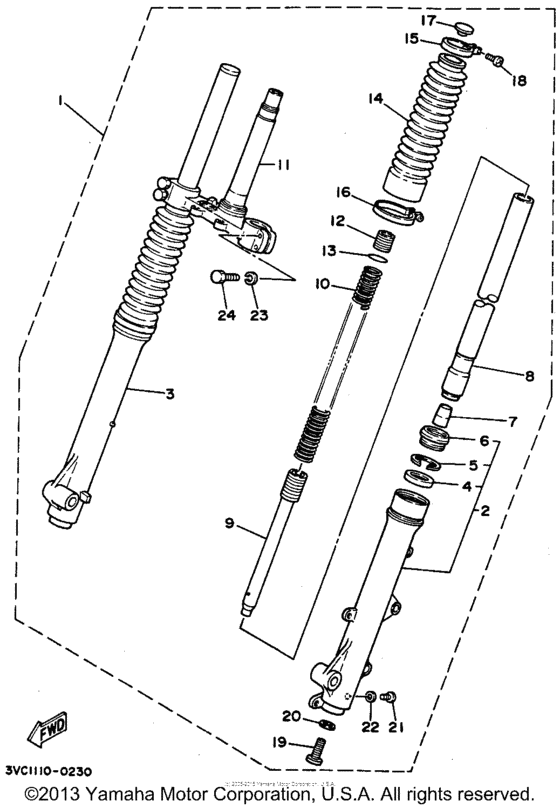 Front fork