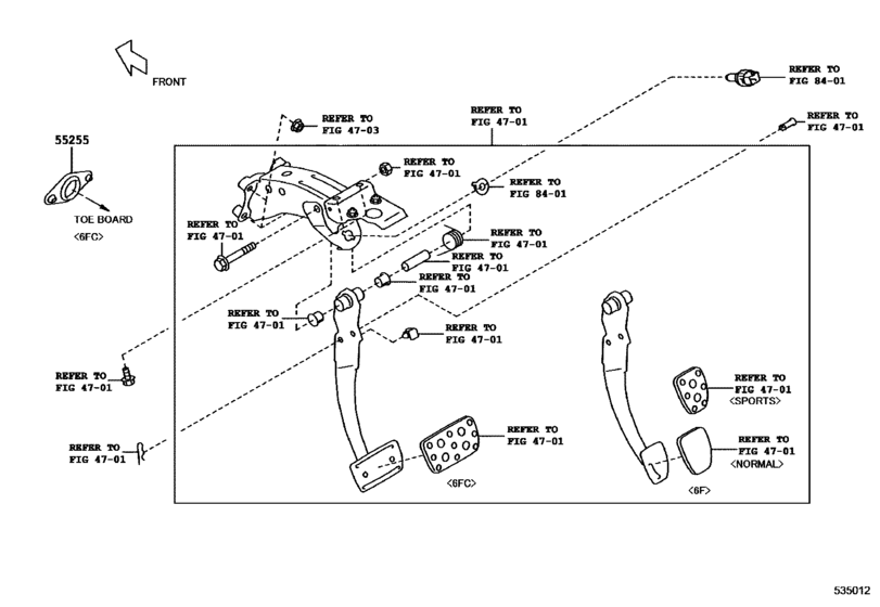Front Fender Apron & Dash Panel