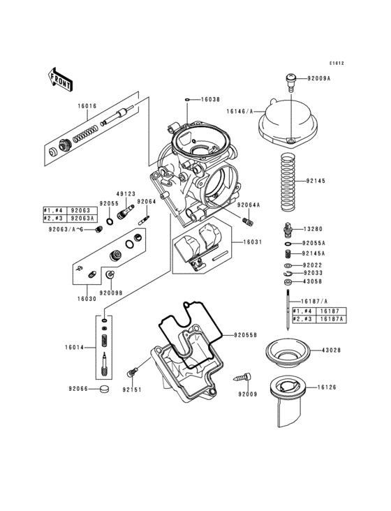 Carburetor parts(1/2)