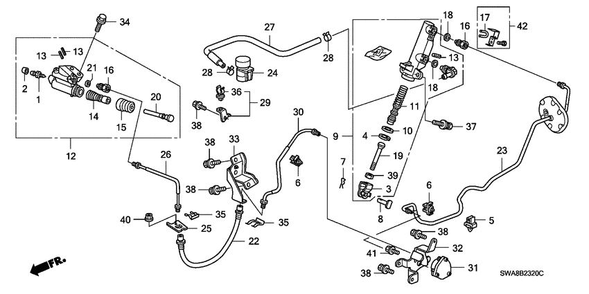 Clutch master cylinder