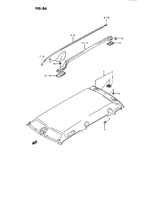 Roof lining