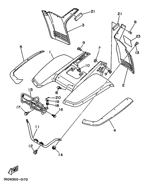 Fender carrier