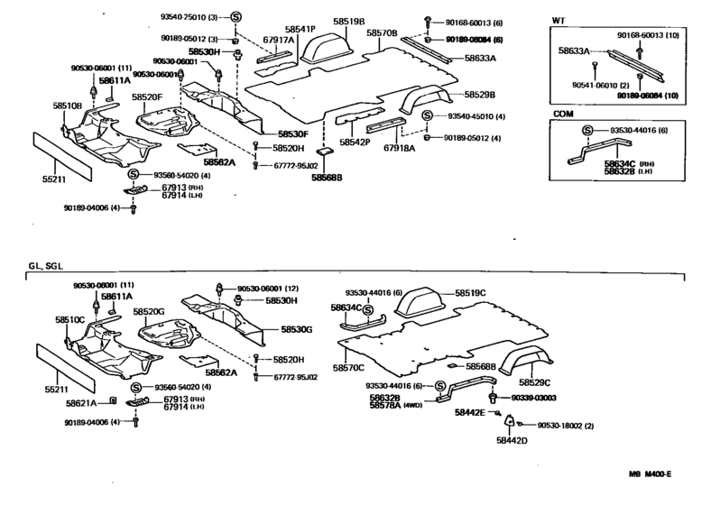 Floor Mat & Silencer Pad
