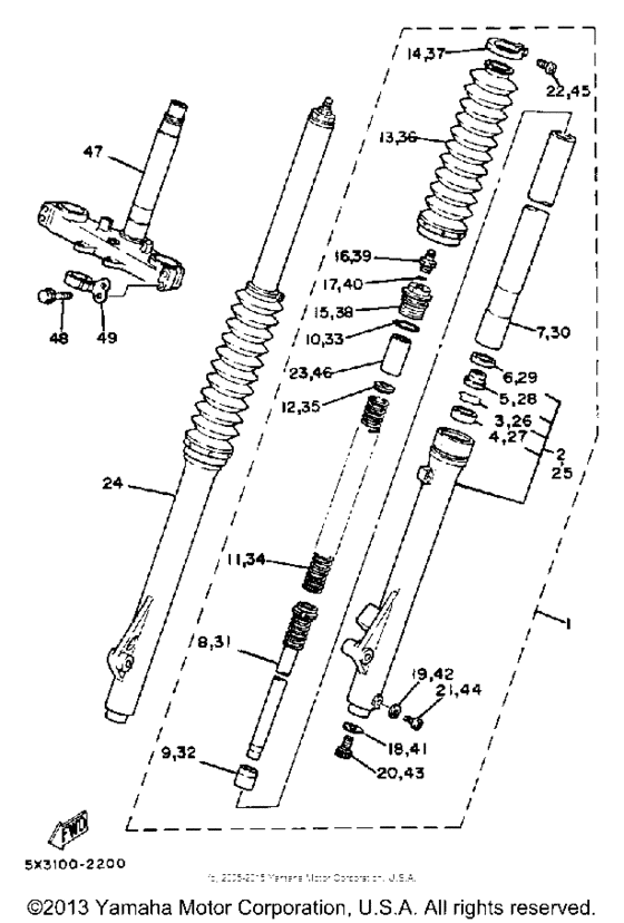 Front fork
