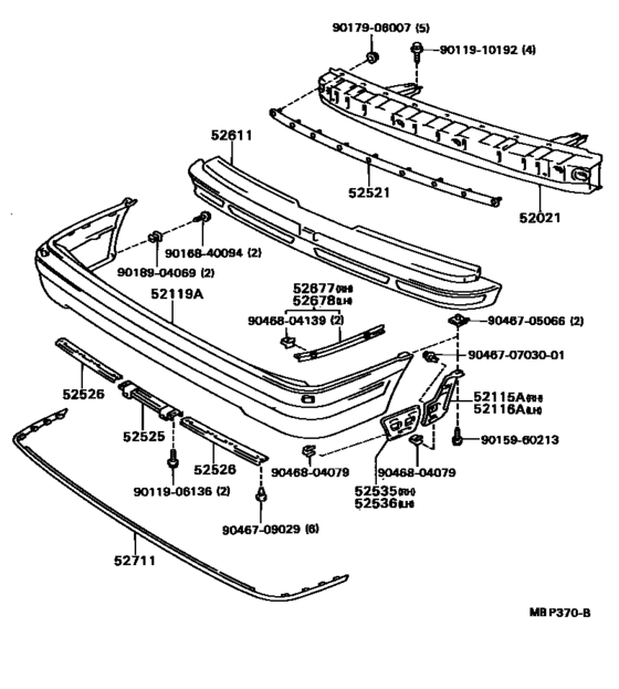 Front Bumper & Bumper Stay