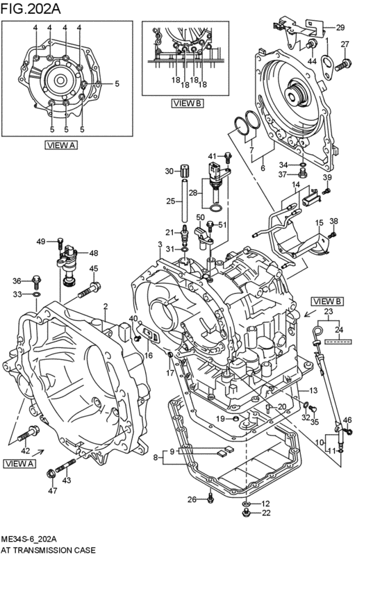 at - transmission case