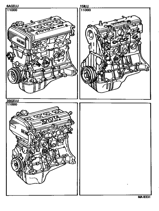 Partial Engine Assembly