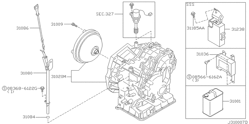 Auto transmission,transaxle & fitting