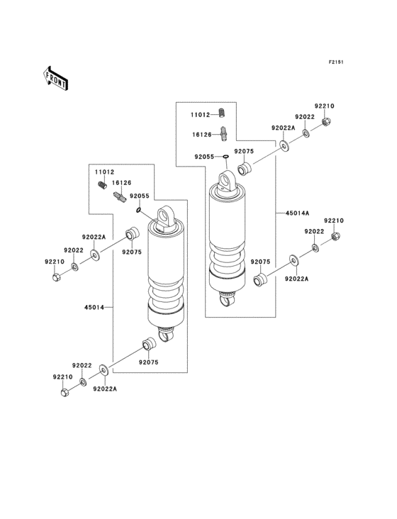 Suspension/shock absorber