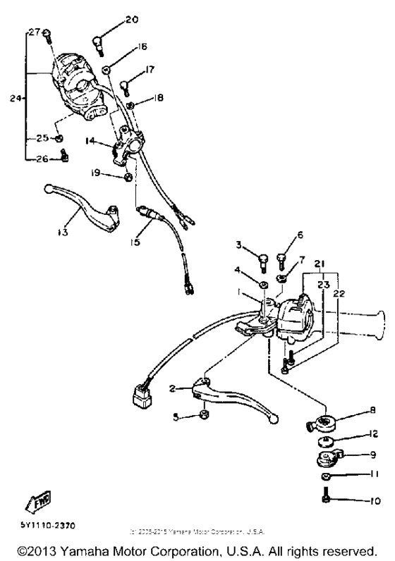 Handle switch & lever