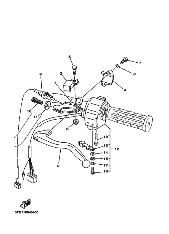Handle switch & lever