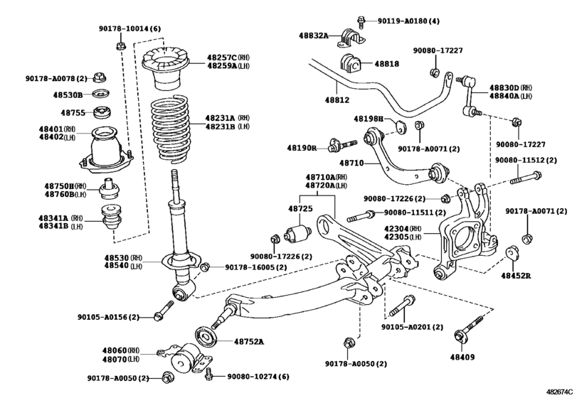 Rear Spring & Shock Absorber