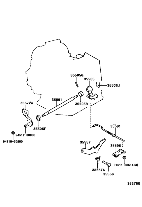 Throttle Link & Valve Lever (Atm)