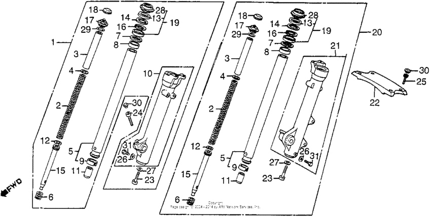 Front fork