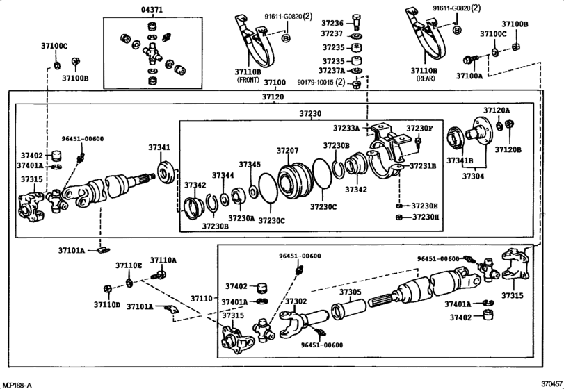 Propeller Shaft & Universal Joint
