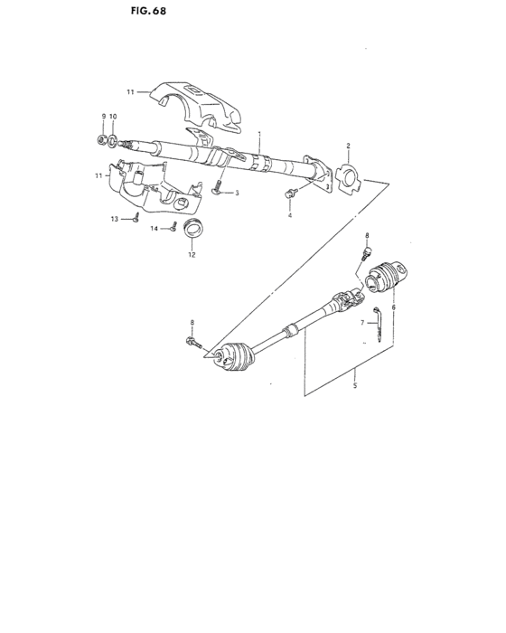 Steering column