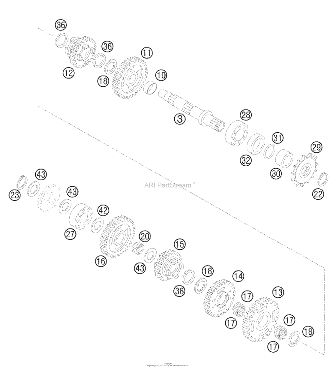 Transmission Ii - Countershaft