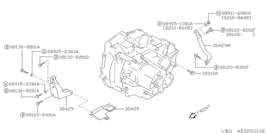 Transmission & transaxle assembly
