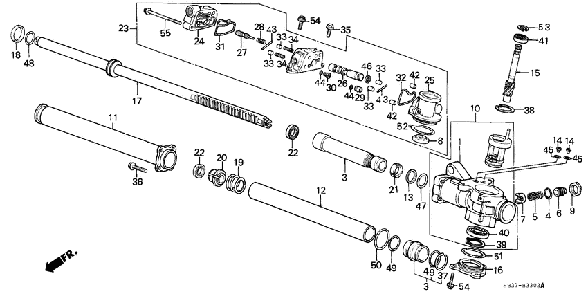 P.s. gear box components
