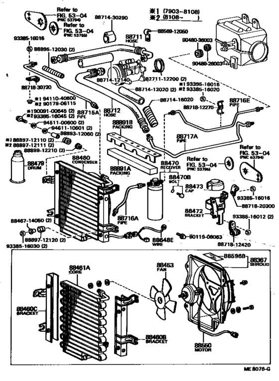 Heating & Air Conditioning - Cooler Piping