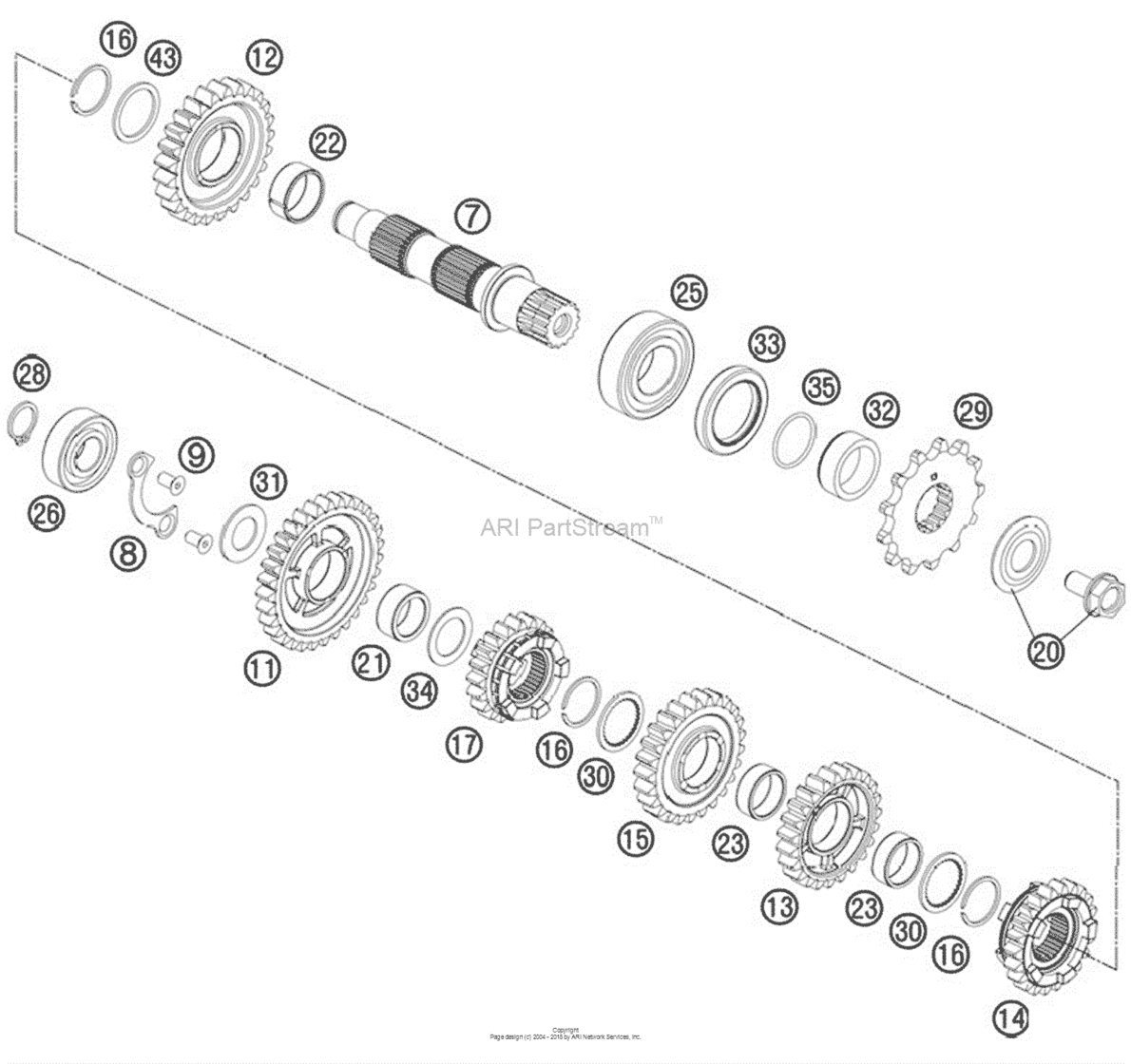 Transmission Ii - Countershaft