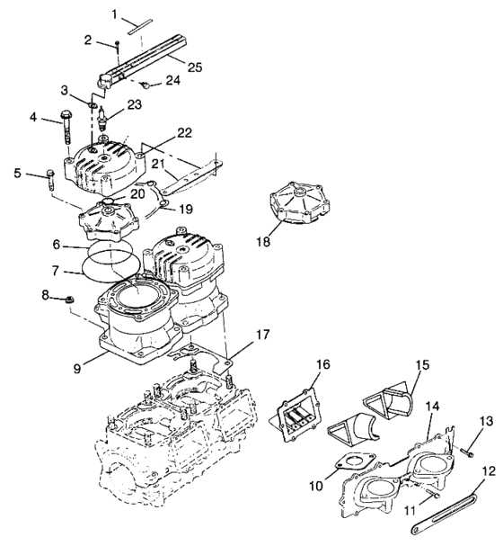 Cylinder & manifold