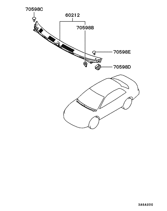 Front garnish & moulding