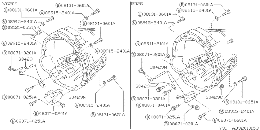 Transmission & transaxle assembly