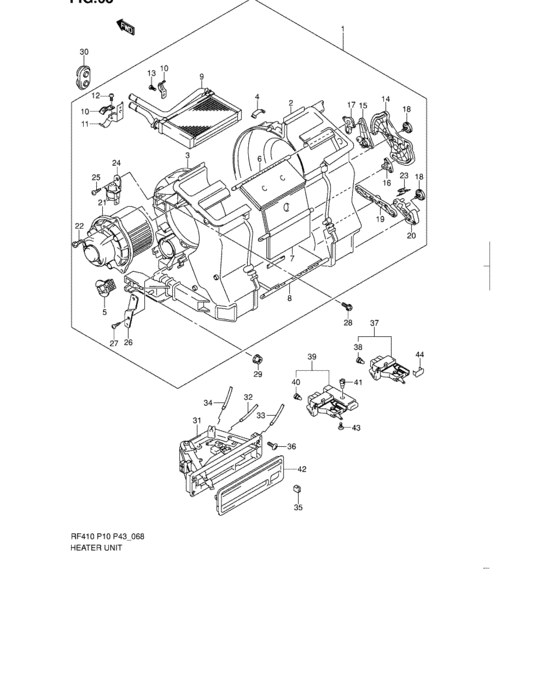Heater unit