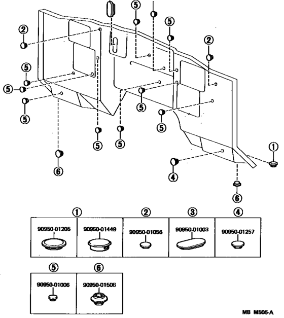 Front Fender Apron & Dash Panel
