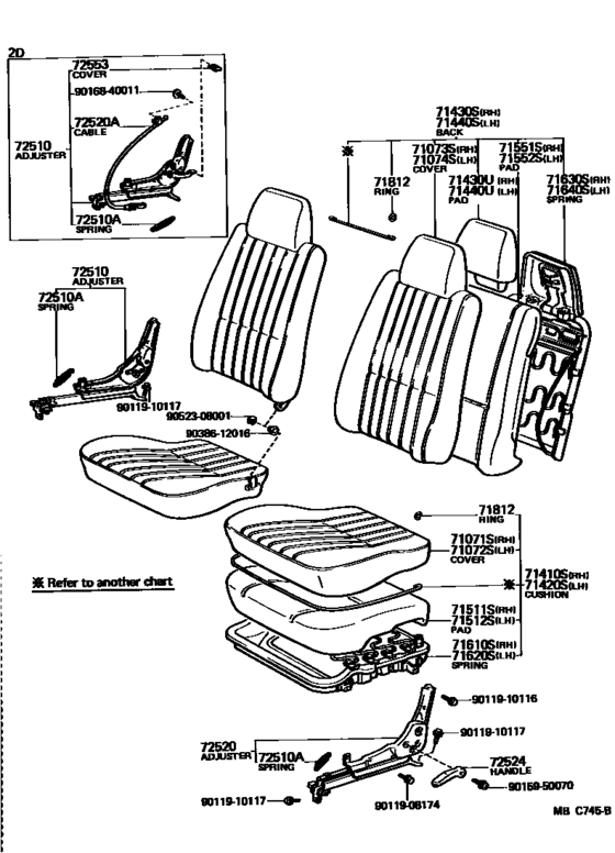 Front Seat & Seat Track