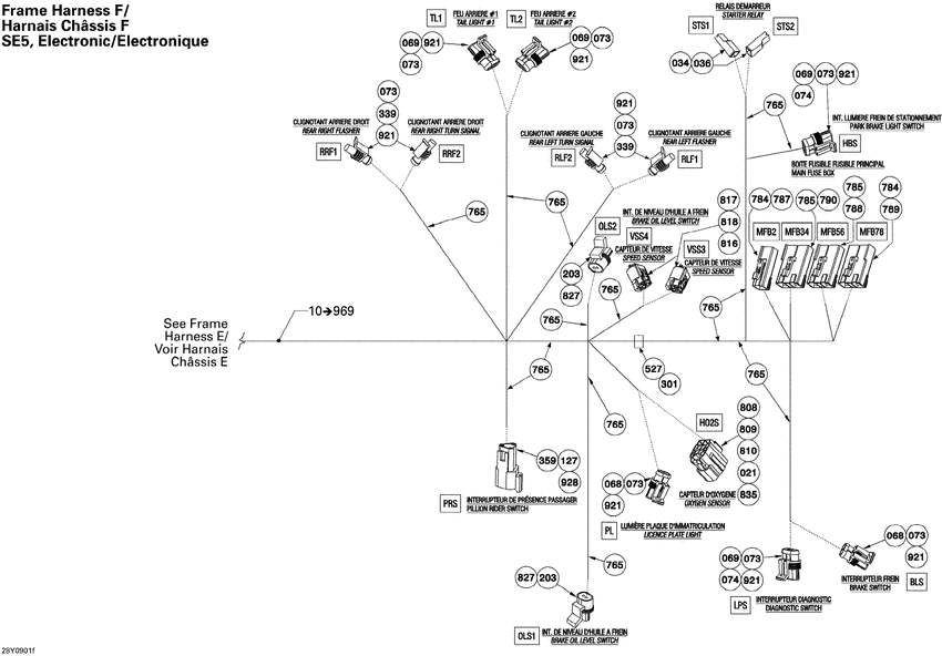 10- frame harness f_se5 electronic