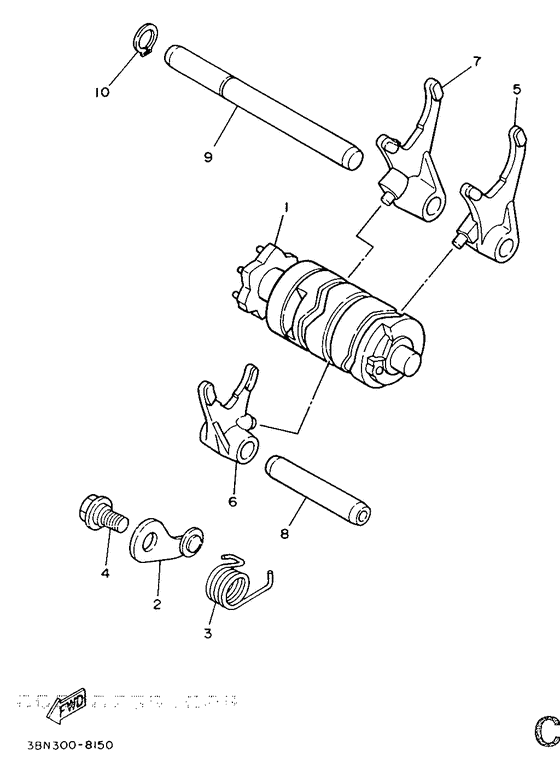 Shift Cam & Fork