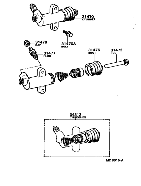 Clutch Release Cylinder