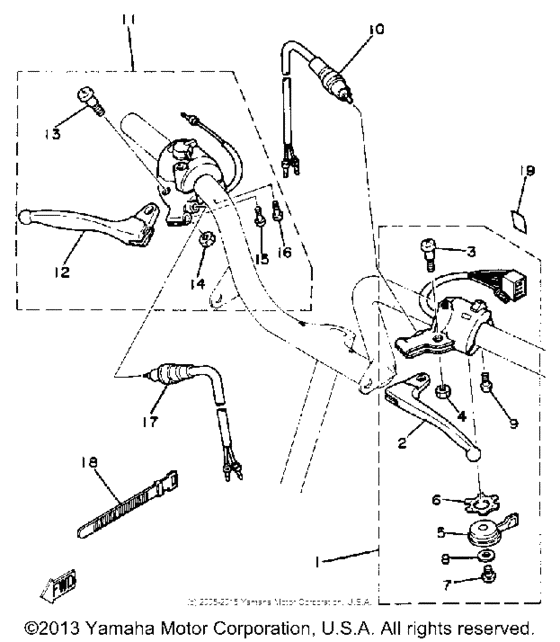 Handle switch & lever