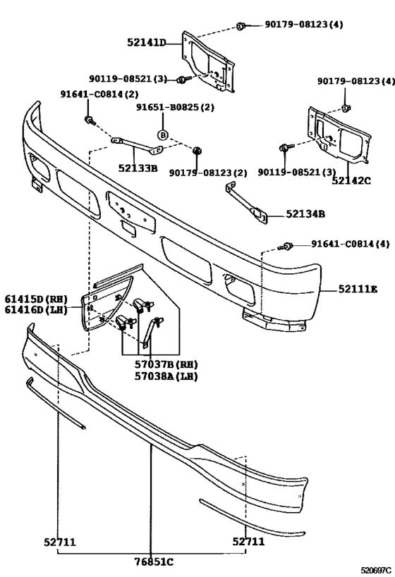 Front Bumper & Bumper Stay