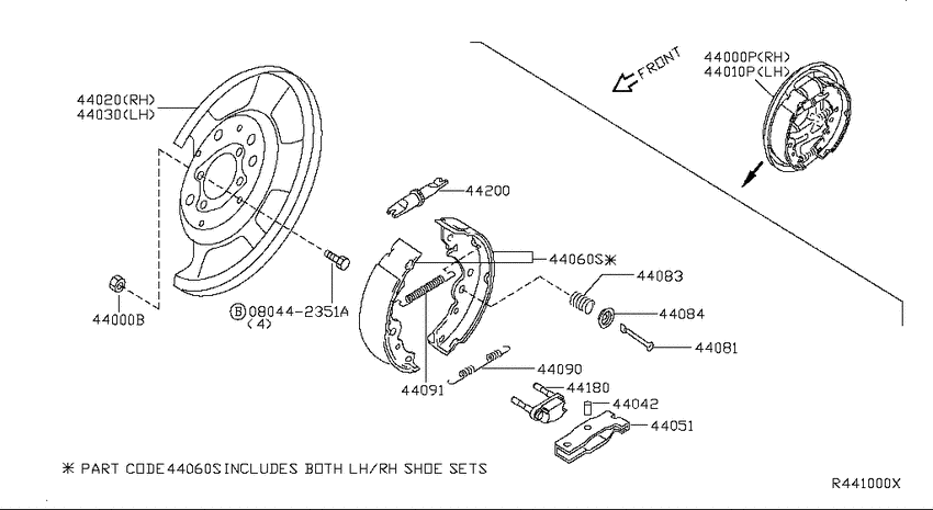 Rear brake