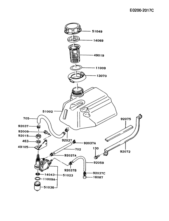 Fuel-tank/fuel-valve