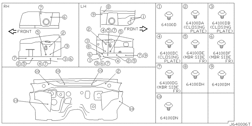 Hood ledge & fitting