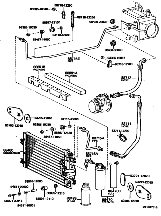 Heating & Air Conditioning - Cooler Piping
