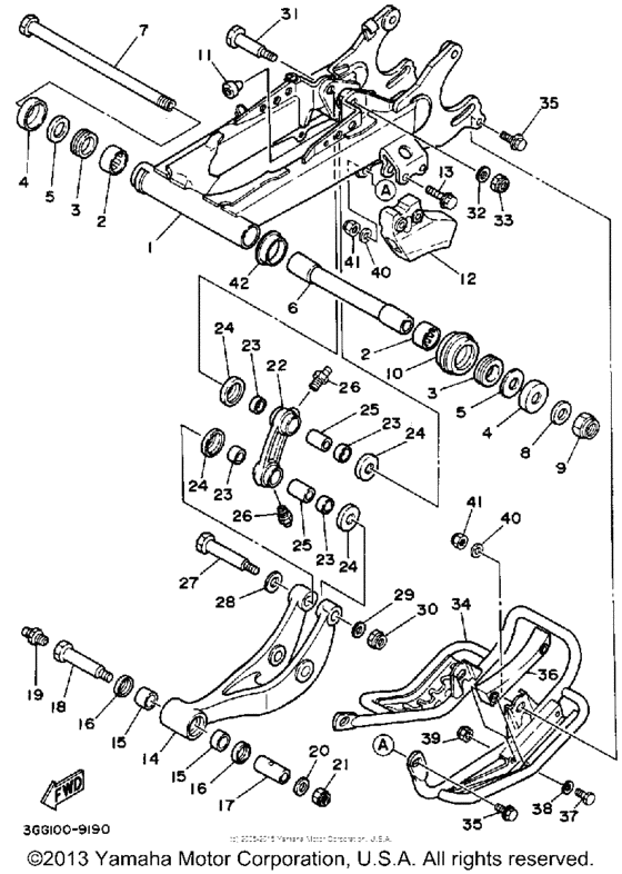 Swing arm