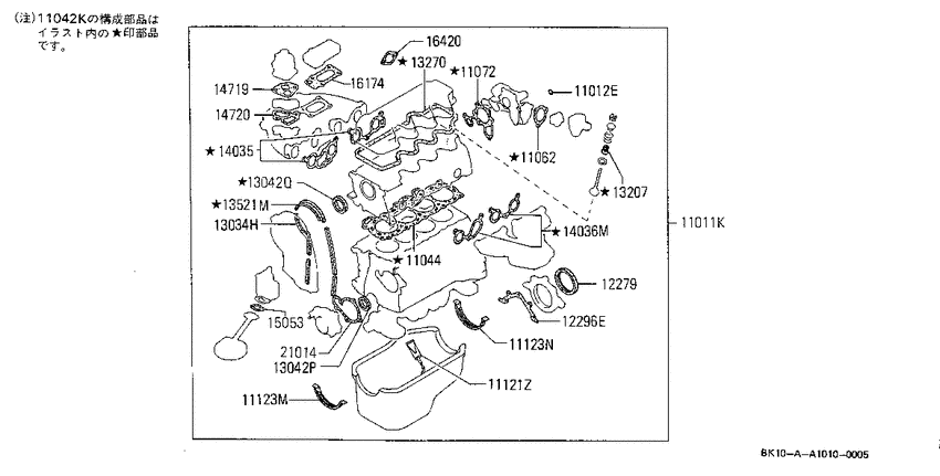 Engine gasket kit